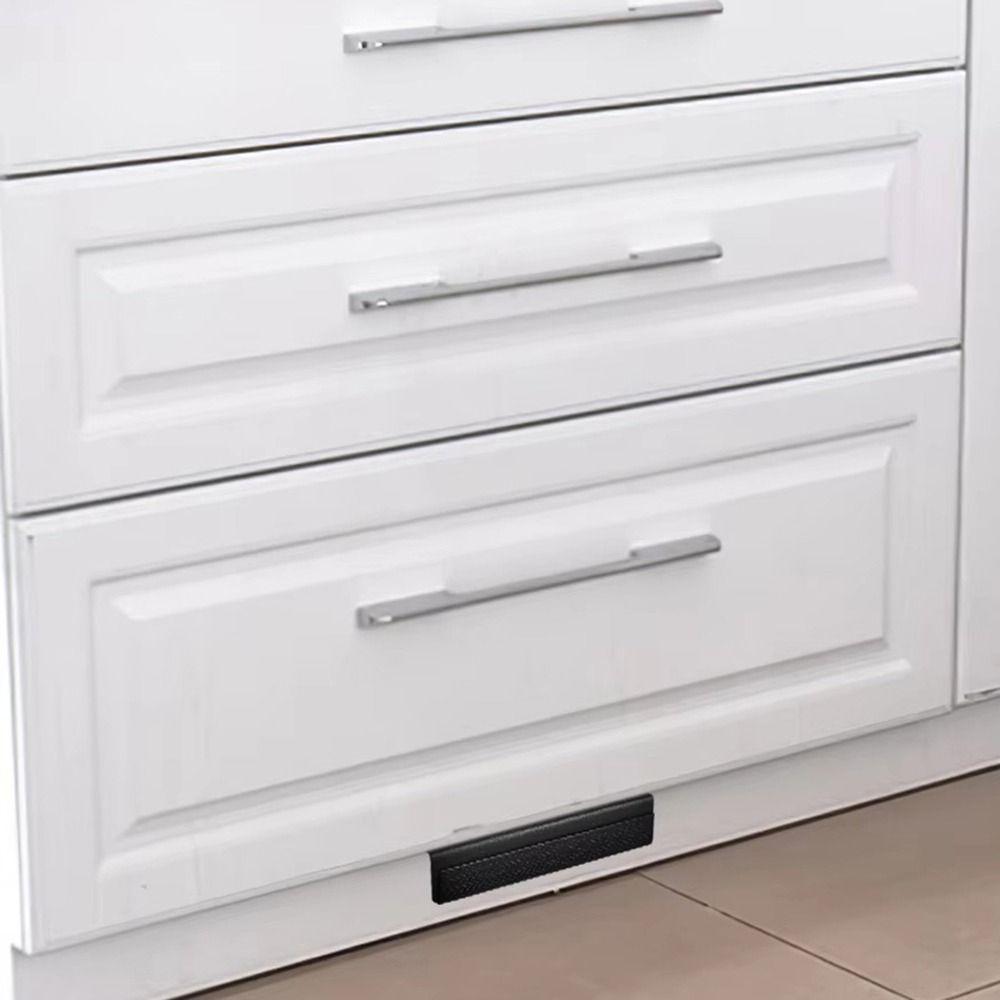 Efficient Touchless Cabinet Foot Pull Metal Cabinet Door Handles Stylish Foot Pull Handle  Kitchen