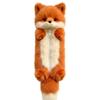 Cute Plush Pencil Case for Kids Girls, Soft Furry Pencil Pouch, Large Capacity Zipper Pen Holder Bag for School Supplies and Stationery