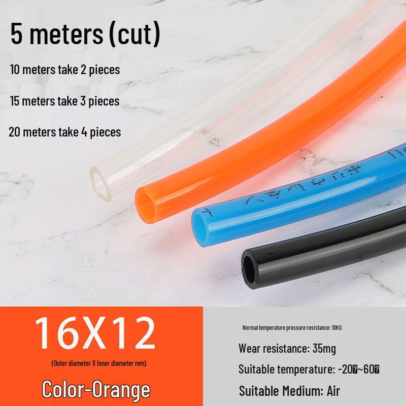 High-Pressure 8MM PU Pneumatic Air Hose for Air Compressors