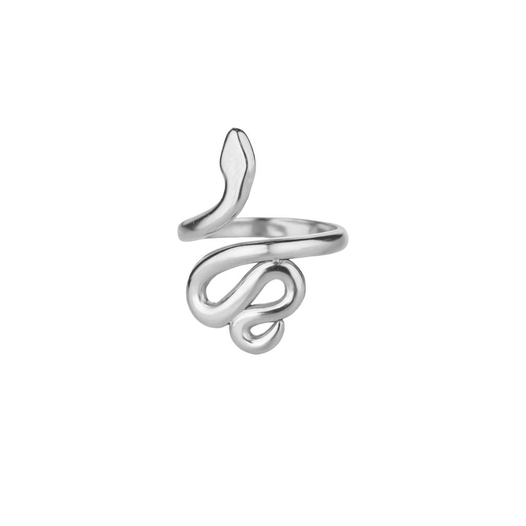 Vintage Snake Rings For Women  Color Stainless Steel Snake Ring Aesthetic Party Animal Waterproof Jewelry Gift