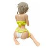 Anime Unemployed Reincarnation Character Swimsuit Hilufiette Figurine Anime Beautiful Girl Sitting Figurine PVC Model Decoration