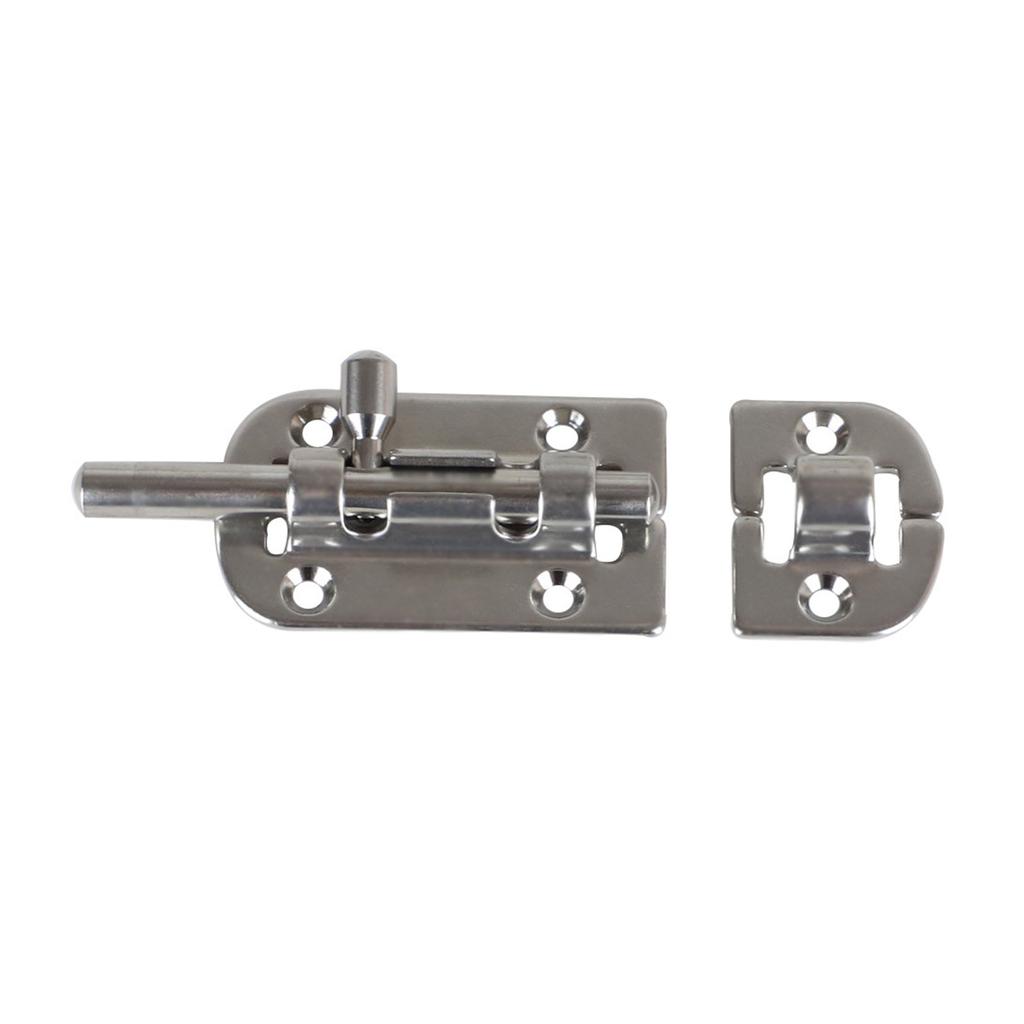 Boat Door Lock Latch Stainless Steel Door Window Lock Latch Slide BarrelBolt ClaspBolt Latch SlidingLock for Marine