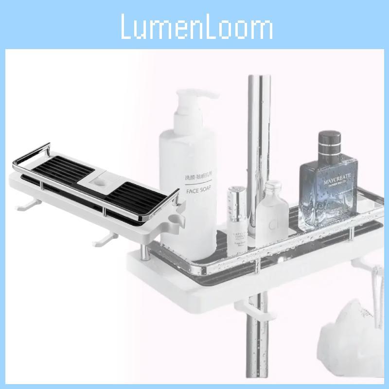 Included Bathroom Shower Shelf With For Easy Storage In Home Bathrooms