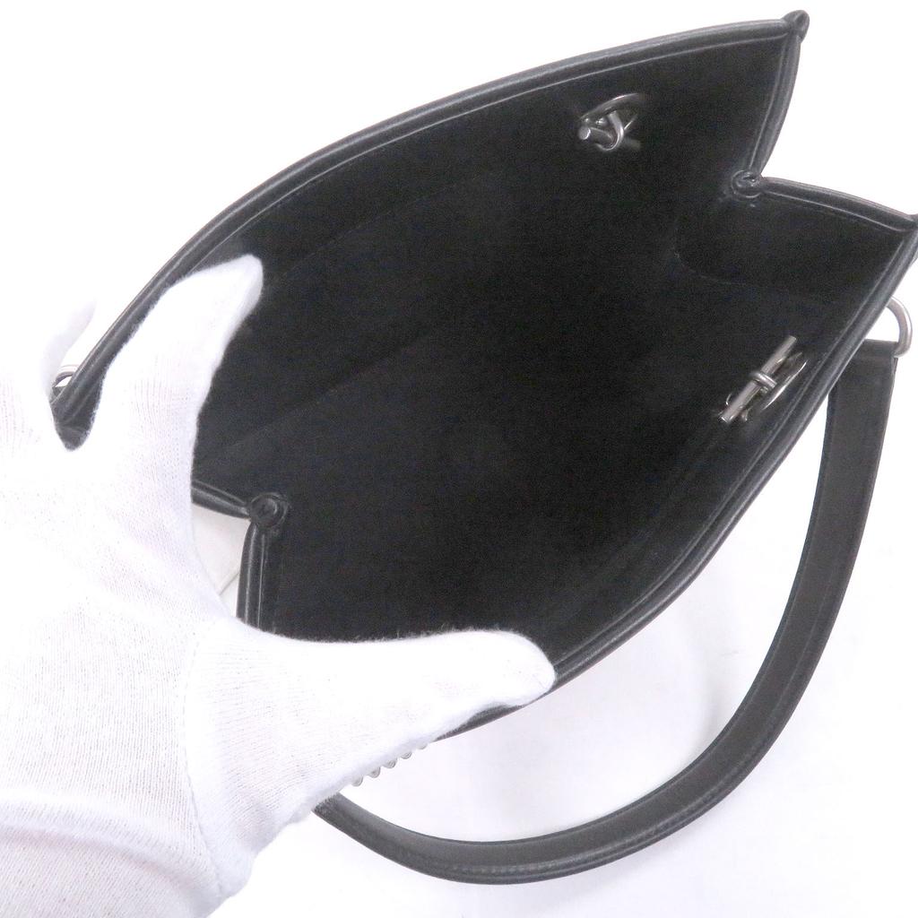 Excellent BALENCIAGA Handbag DUTY FREE TOTE S Logo print Used