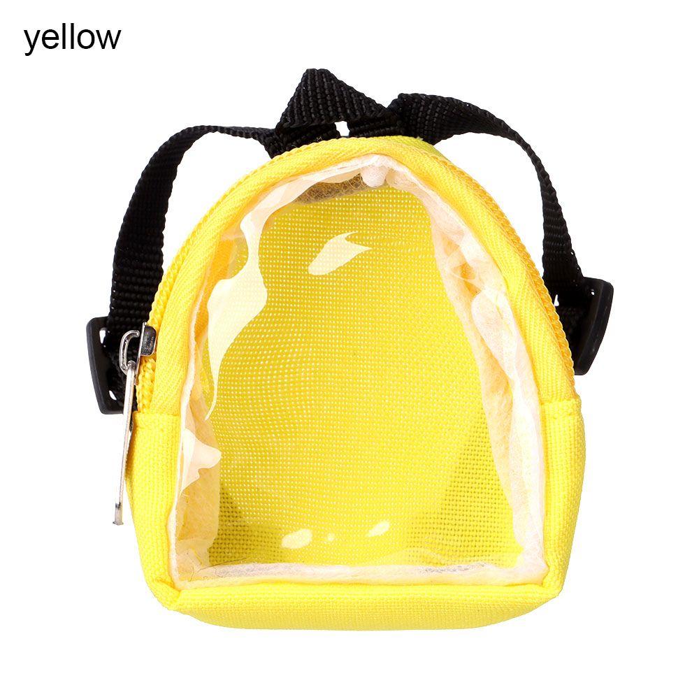 PCV Dolls Accessories Children Toys Mini Bag DIY Gifts Doll Backpack