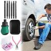 Tire Repair Rubber Nail Kit Quick Puncture Tools Tire Repair Kit  Universal Car Motorcycle Tyre Repair Tool Bag