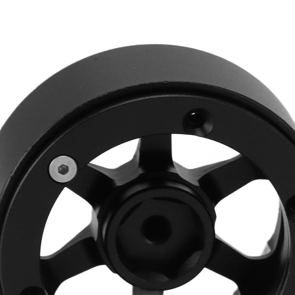 RC beadlock wheel s, aluminum alloy 2.2 inch for 1Celsius10 RC crawler car, with upgraded design for SCX10 HPI