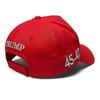 MAGA bestickte Baseballkappe mit US-Flagge, Trump-Unterstützerhut, verstellbare Vintage-Modekappe, 0714 Edition 1129 Edition