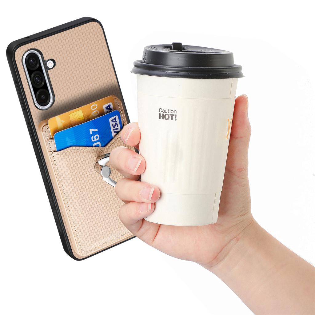 For Samsung Galaxy A36 5G Case Card Slots Ring Holder Kickstand Phone Cover