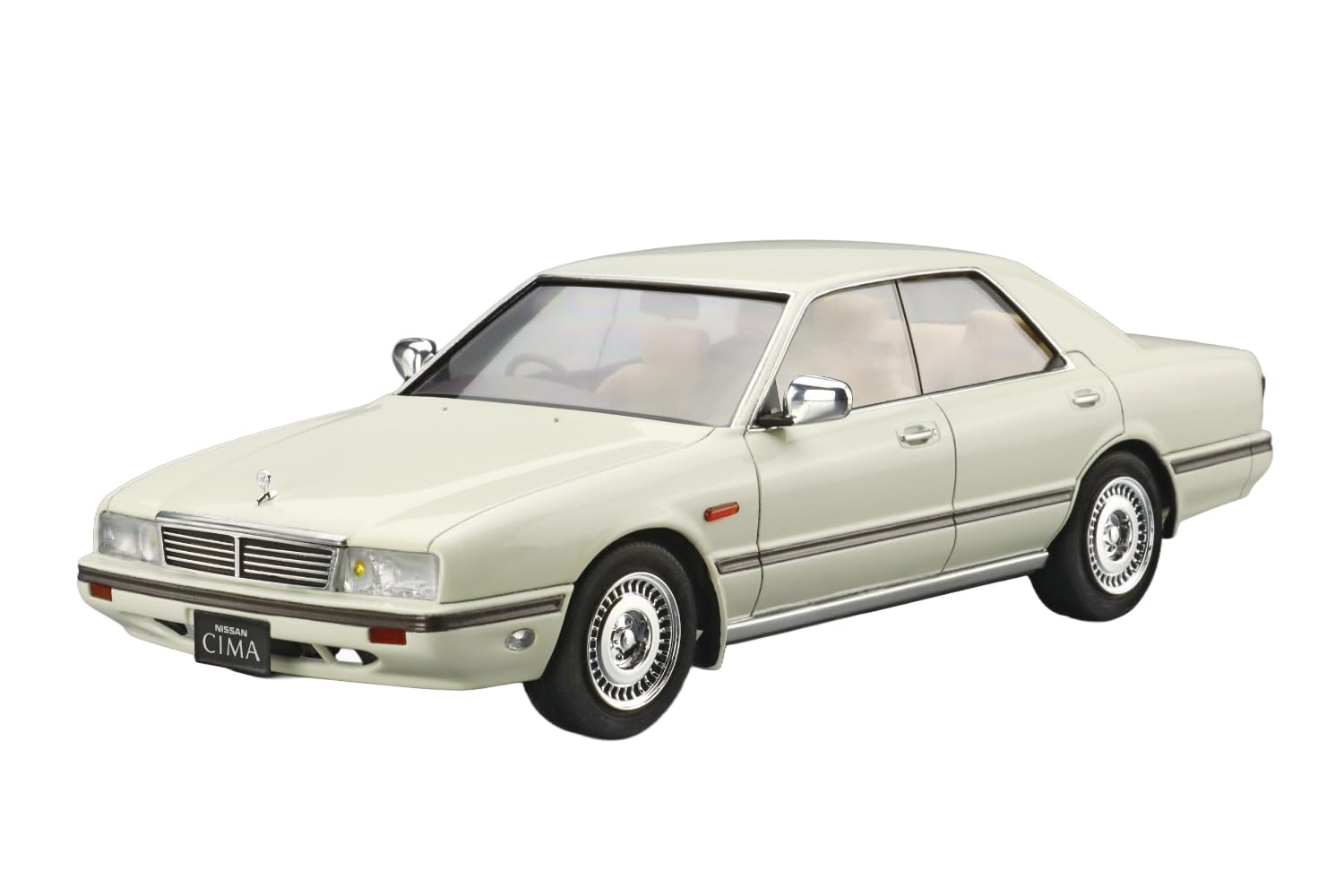 

Aoshima Bunka Kyozai The Model Car Nissan Y31 Cima Type II Limited Scale Plastic Model (AOSHIMA) 90 1/24 кремовый