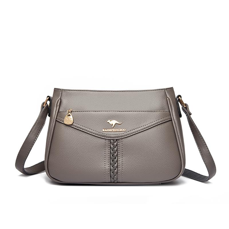 Genuine  Soft Leather Women's Handbag Trend Designer Female Crossbody Bag Fashion Casual Shoulder Messenger Handbags