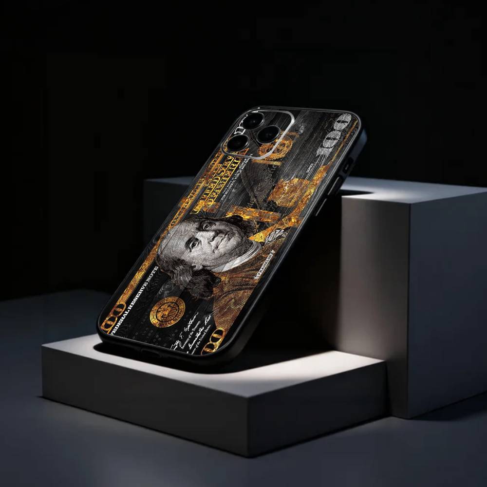 COOL M-Money 100 Dollars   Phone Case Silicone Soft For IPhone 17 16 15 14 13 12 11 X XR Plus Pro Max Plus
