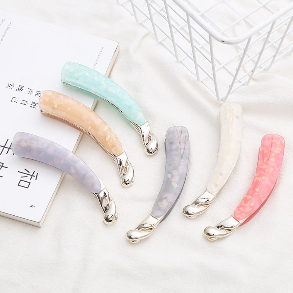 

Большие зажимы-бананы, нескользящие расчески-клинчеры, расчески-бананы, сильная фиксация, держатель для хвоста, зажим для женщин и девочек 1PCS зелёный