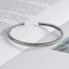 Hot Selling Korean Retro Thai Silver Women's Bracelet with Open Mouth Bracelet Accessories