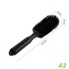 Automobile Cleaning Brush Short Handle Tire Brush Soft Fur Automobile Wheel Brush Automobile Truck Motorcycle Alloy Wheel Brush