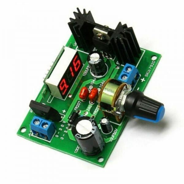 LM317 DC 1.25~28V Régulateur de Tension Réglable Module d'Alimentation Abaisseur