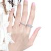 Style Cold Unique Geometric Ring For Women Perfect For Couples And Lovers Fashion