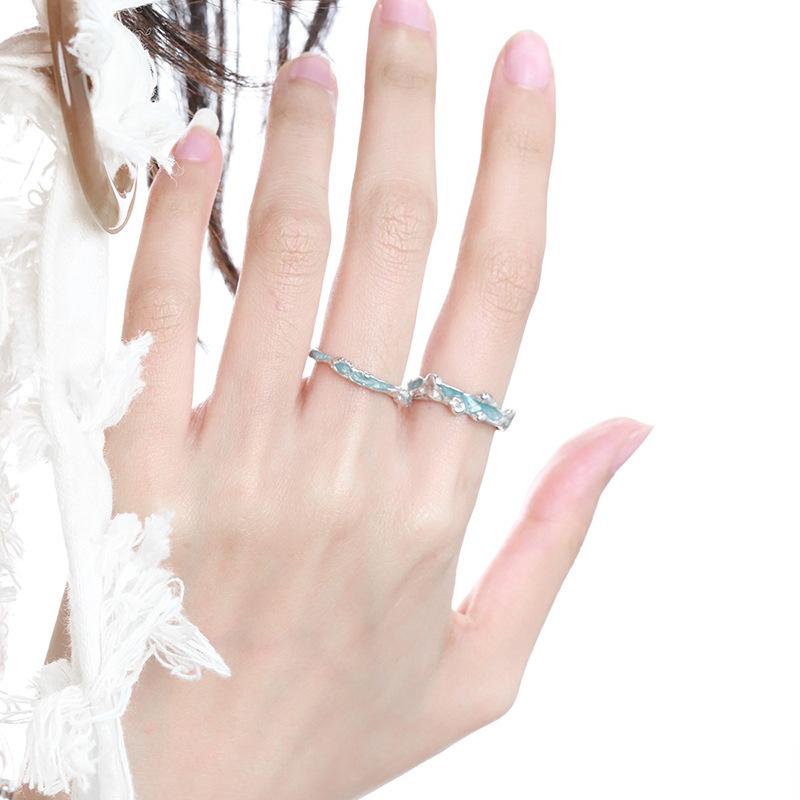 Style Cold Unique Geometric Ring For Women Perfect For Couples And Lovers Fashion