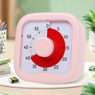 Silent Operation Visual Timer 60-minute Classroom Timer Portable Countdown Timer  for Kids