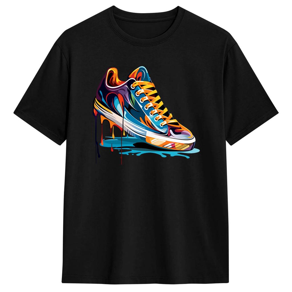 Streetwear T Shirt Summer Art Design Daily Sport Novelty Tshirts 100 Cotton Tee Shirt For Unisexs Aesthetic Hot Sale Tees
