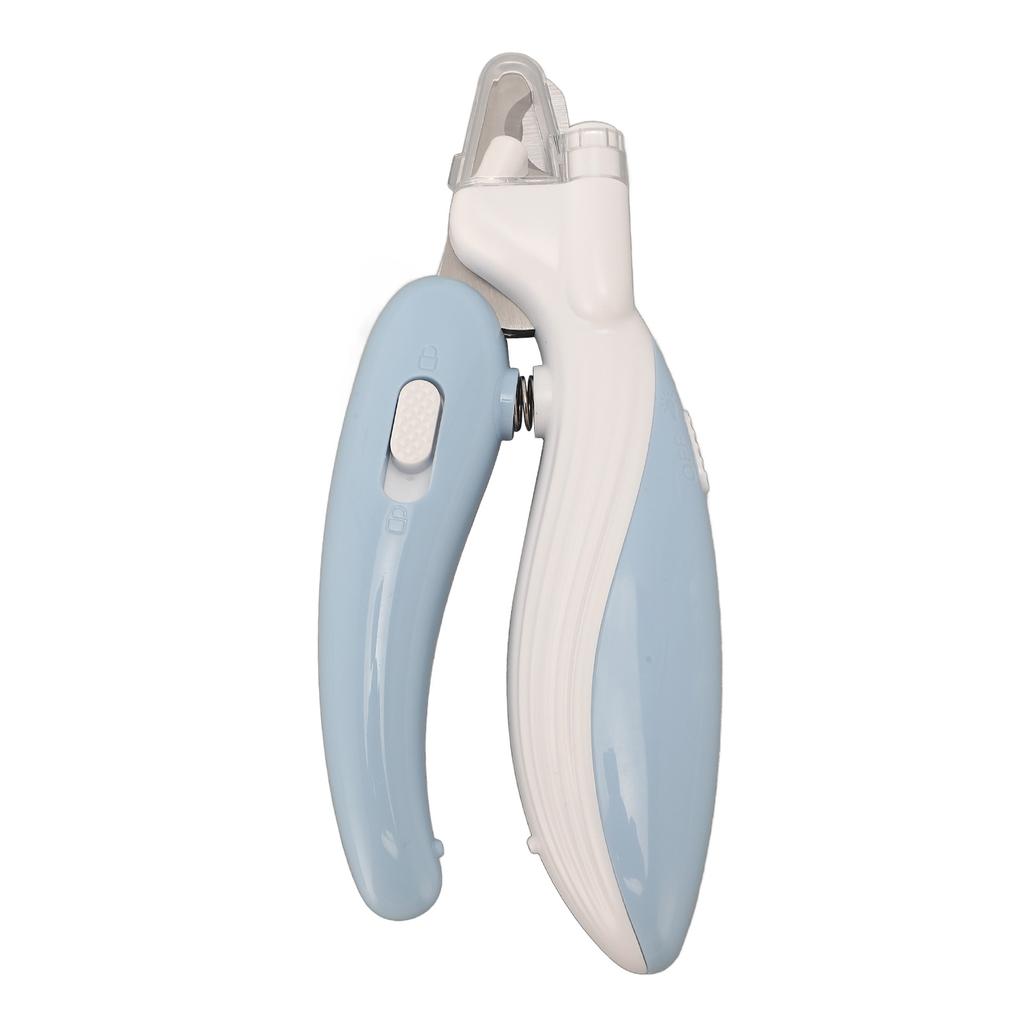 Pet Nail Clipper with LED Light Stainless Steel Cutter Head Enhanced Safety Silent Dog Cat Nail