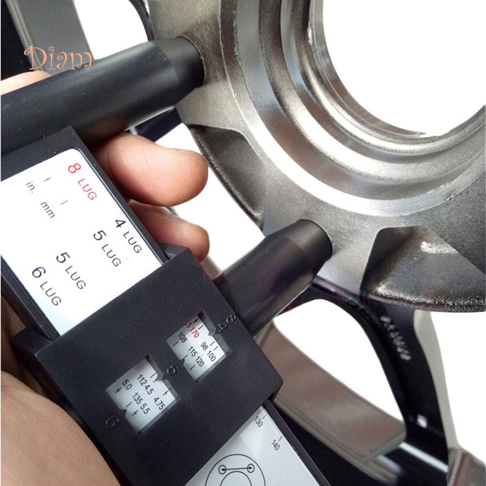 Universal 4 5 6 8 Holes Lug Car Wheel Bolt Rim Pattern Measuring PCD