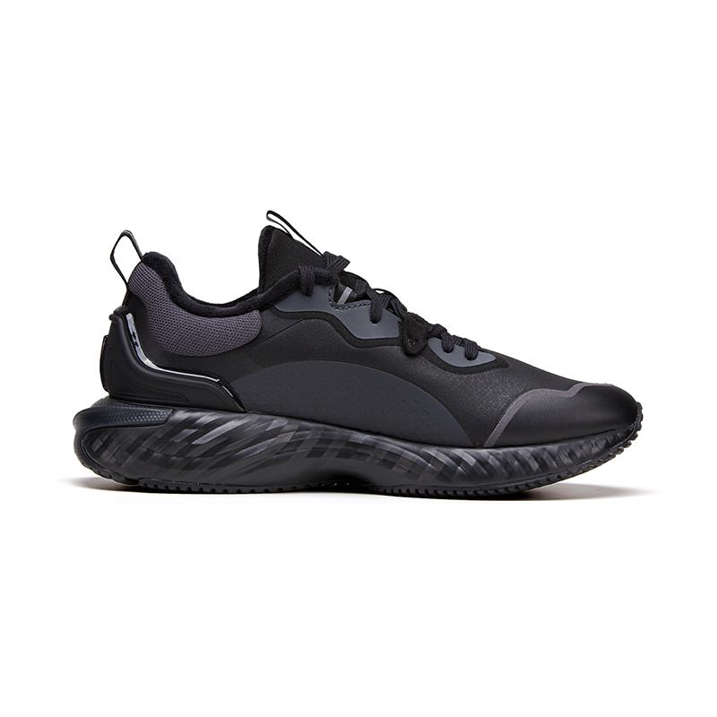 New LiNing Wear Resistant Lightweight Rebound Low Top Casual Shoes Women's Black AGLU196-1
