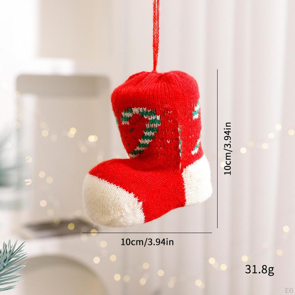 Christmas Sock Hanging Pendant for Holiday Decor And Party