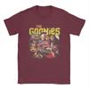 Men's T-Shirt 1985 Vintage Film The Goonies Casual Cotton Tee Shirt Short Sleeve  T Shirt Crewneck Clothes Gift Idea