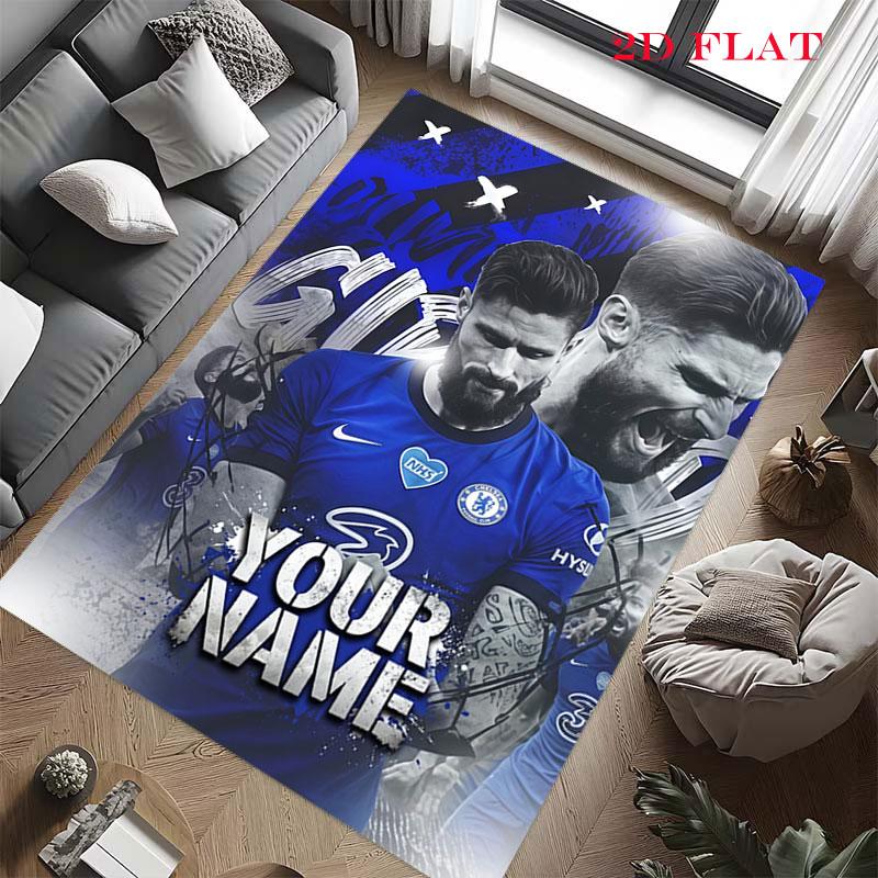Custom Chelsea Carpet Rug for Living Room Bedroom Home Sofa Decoration,Kids play Nonslip Floor Mat