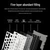 Xinmeng M87 Wireless RGB Mechanical Gaming Keyboard with Bluetooth, Customizable Hot-Swappable Gasket, Wired/Wireless Modes