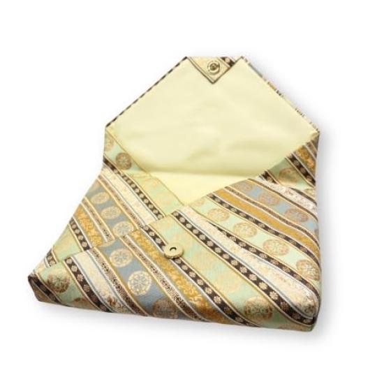 Nakagawa Masashichi Shoten Tea Ceremony Utensils Sukiya Bag Japanese Clothing Accessory Genji Wheel Interwoven