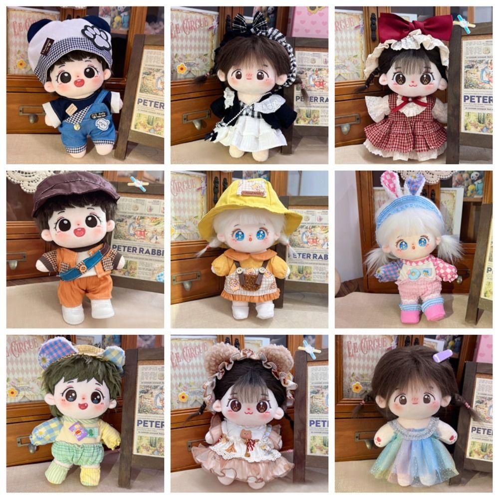 

DIY 20cm Cotton Doll Clothes Toy Gift Doll Accessories Trendy Toy Accessories Cotton Doll Style 7