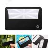 Magnifiers Card Shape 3X Magnification LENS Handheld Portable PVC with Led