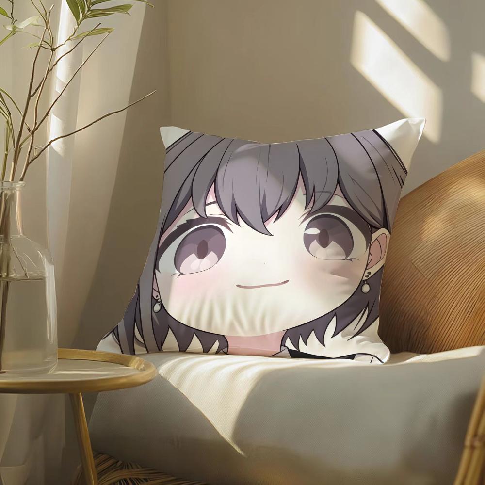 Cartoon Bang Dream! It'S Mygo!!!!!-Cute Pillow Case Double-Sided Plush Sofa Cushion Covers Organic Breathable Invisible Zipper