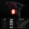 Rockbros Q2S Smart Brake Sensor Bicycle Taillight
