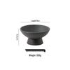 Minimalist Ceramic High-Foot Dessert & Snack Dish