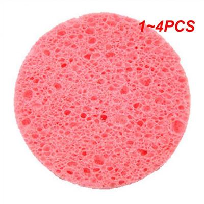 1~4 STÜCK Reinigend Exfolierend Umweltfreundlich Gesund Top Bewertet Weich Bestseller Holzzellstoff Reinigungsschwamm Exfoliation Holzzellstoff