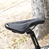 GORIX A1 Saddle for Road Bicycle Pain Shock Suitable for Cross Mini and Mountain GO-MeshAir Bikes, High-Rebound Cushion, Soft, Waterproof, Perforated,