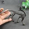 Antique Bronze Mysterious Domineering Dragon Statue Figurine Holder China Mythical Beast Figurines Desktop Decorations Ornaments