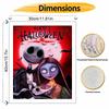 Disney Nightmare Before Christmas Oil Painting Art Handmade Diy Painting Home Decoration Gift