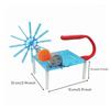 DIY Mini Hydroelectric Generator Kit Classroom Waterwheel Electric