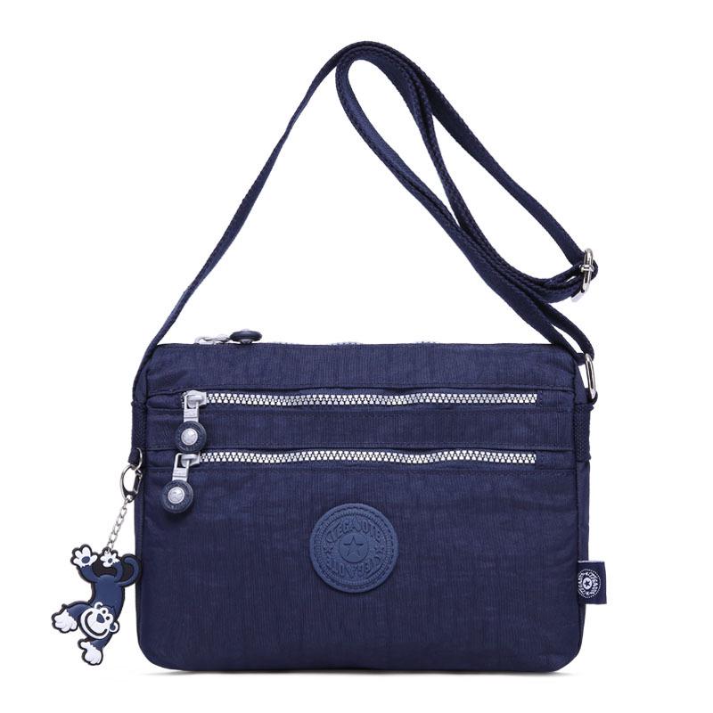 

TEGAOTE Нейлоновая легкая сумка кроссбоди в корейском стиле