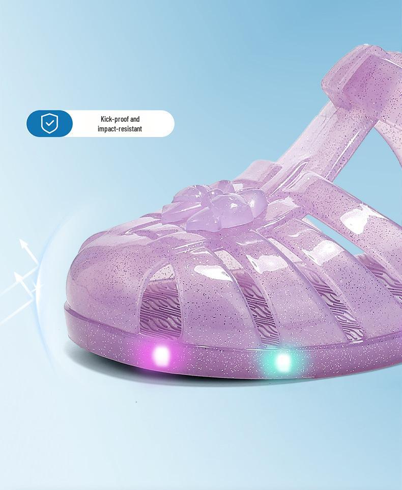 Sandali in Gel Traspiranti Luminosi per Bambini
