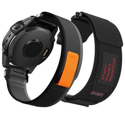 Quickfit 26mm 22mm Strap For Garmin Forerunner 965 945 955 935 Instinct 2X 2 45mm S70 S62 S60 Fenix 7 7X 6X Pro Nylon Watchbands
