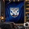 Wandbehang Wandteppich Canterbury-Bankstown Bulldogs Druckstoff für Wohnzimmer Schlafzimmer Heimdekoration