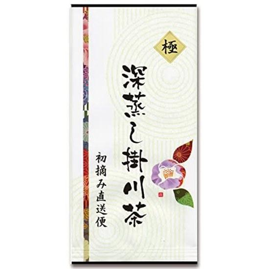 Shizuoka Prefecture Kakegawa Production First Harvest Tea 100 Green Leaves Deep Steamed Kabuse Covered Superior 100gExtreme 1 Bag