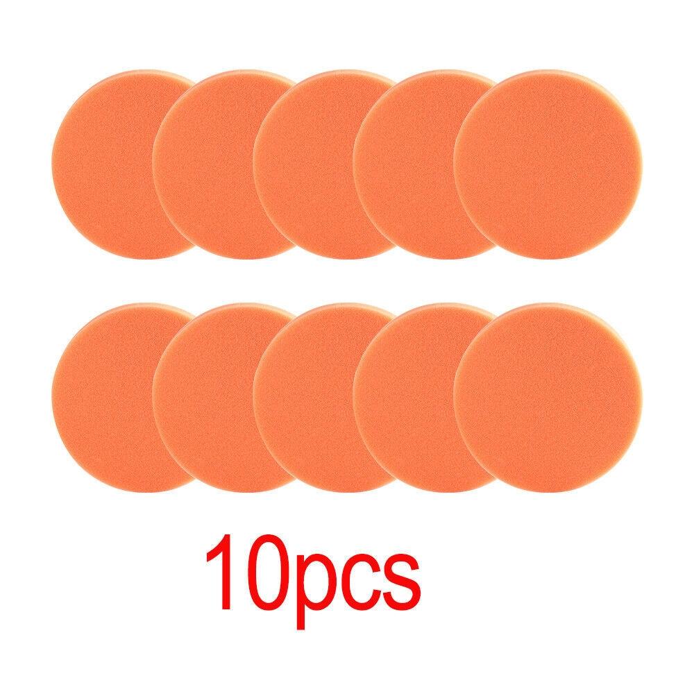 Sponge Polishing Pad Roundness 100% Brand New 10PCS