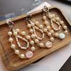 Mobile phone lanyard handmade beaded size pearl wrist chain pendant pendant women's short high-end pendant anti-loss