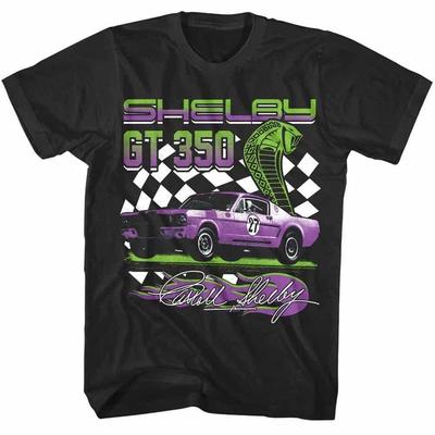 Shelby GT350 Checkered Flag Men's T Shirt